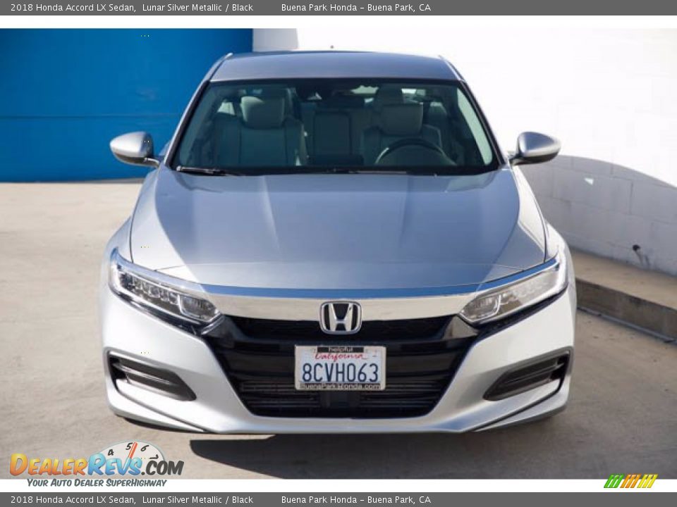 2018 Honda Accord LX Sedan Lunar Silver Metallic / Black Photo #7