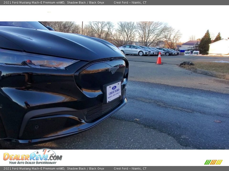 2021 Ford Mustang Mach-E Premium eAWD Shadow Black / Black Onyx Photo #27