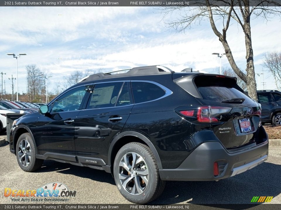 2021 Subaru Outback Touring XT Crystal Black Silica / Java Brown Photo #6