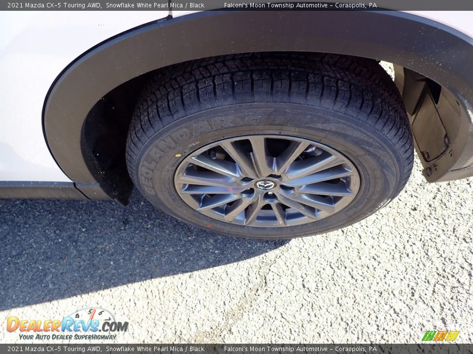 2021 Mazda CX-5 Touring AWD Snowflake White Pearl Mica / Black Photo #7