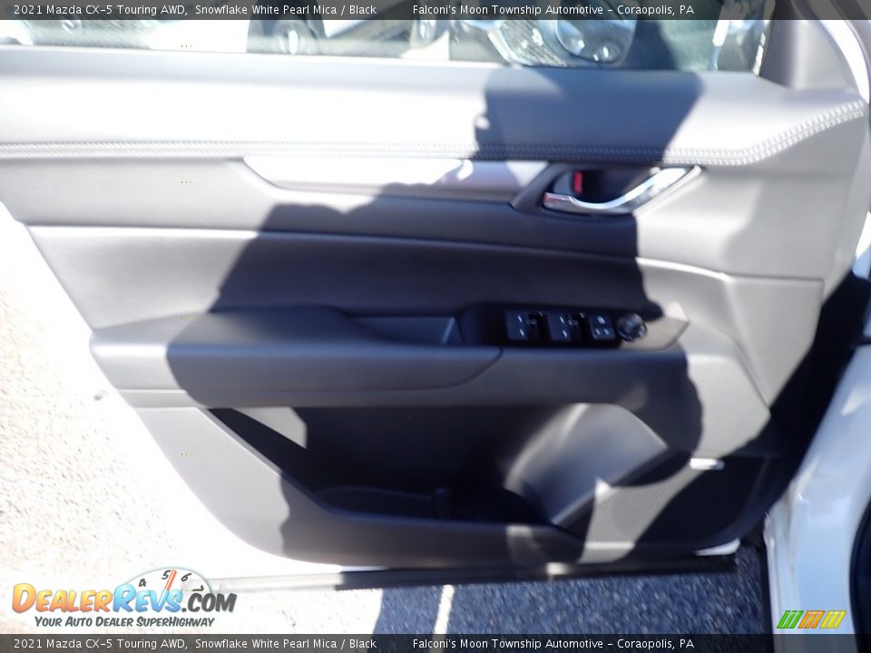 2021 Mazda CX-5 Touring AWD Snowflake White Pearl Mica / Black Photo #11
