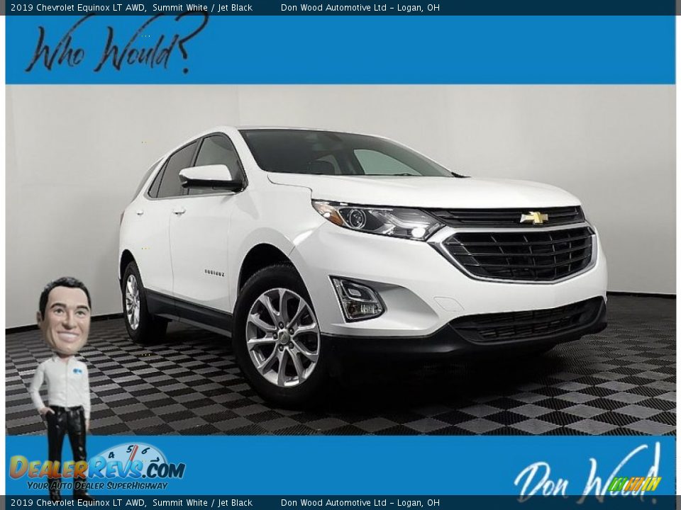 2019 Chevrolet Equinox LT AWD Summit White / Jet Black Photo #1