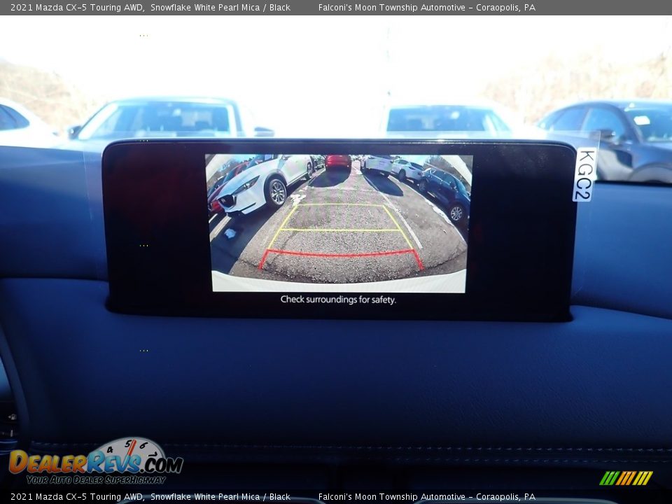 2021 Mazda CX-5 Touring AWD Snowflake White Pearl Mica / Black Photo #15