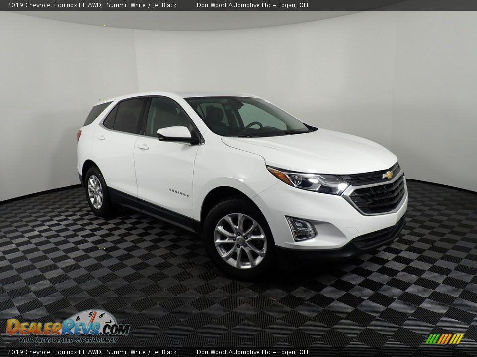 2019 Chevrolet Equinox LT AWD Summit White / Jet Black Photo #3