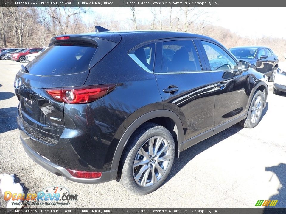 2021 Mazda CX-5 Grand Touring AWD Jet Black Mica / Black Photo #2