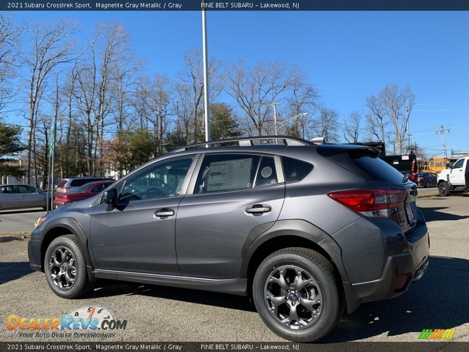 2021 Subaru Crosstrek Sport Magnetite Gray Metallic / Gray Photo #6