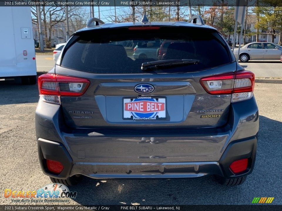 2021 Subaru Crosstrek Sport Magnetite Gray Metallic / Gray Photo #7