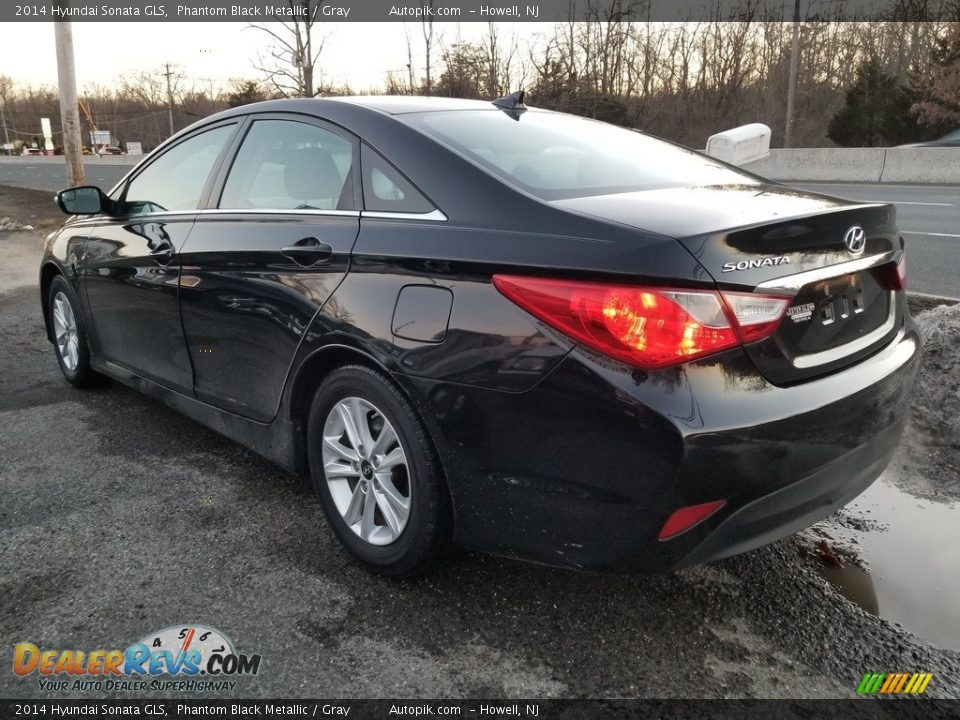 2014 Hyundai Sonata GLS Phantom Black Metallic / Gray Photo #5