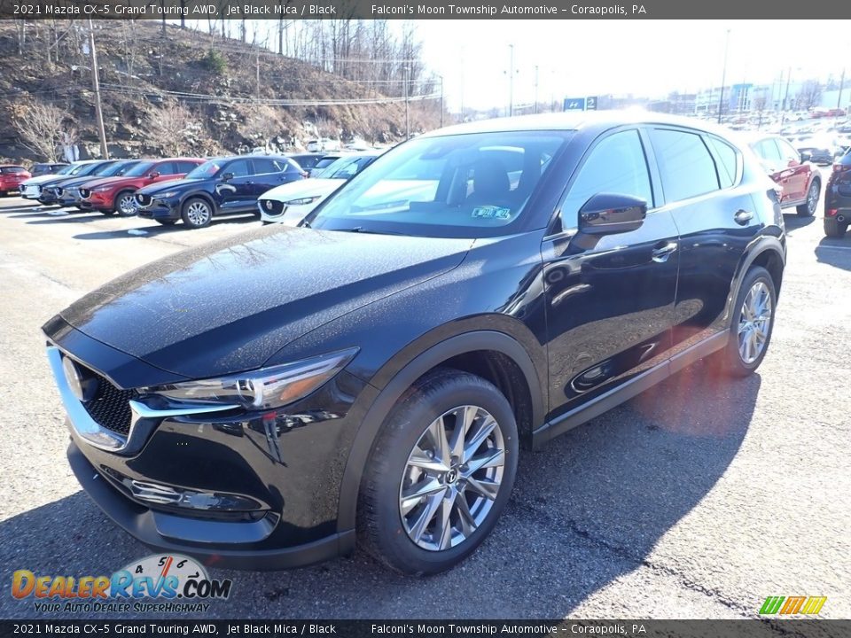 2021 Mazda CX-5 Grand Touring AWD Jet Black Mica / Black Photo #5