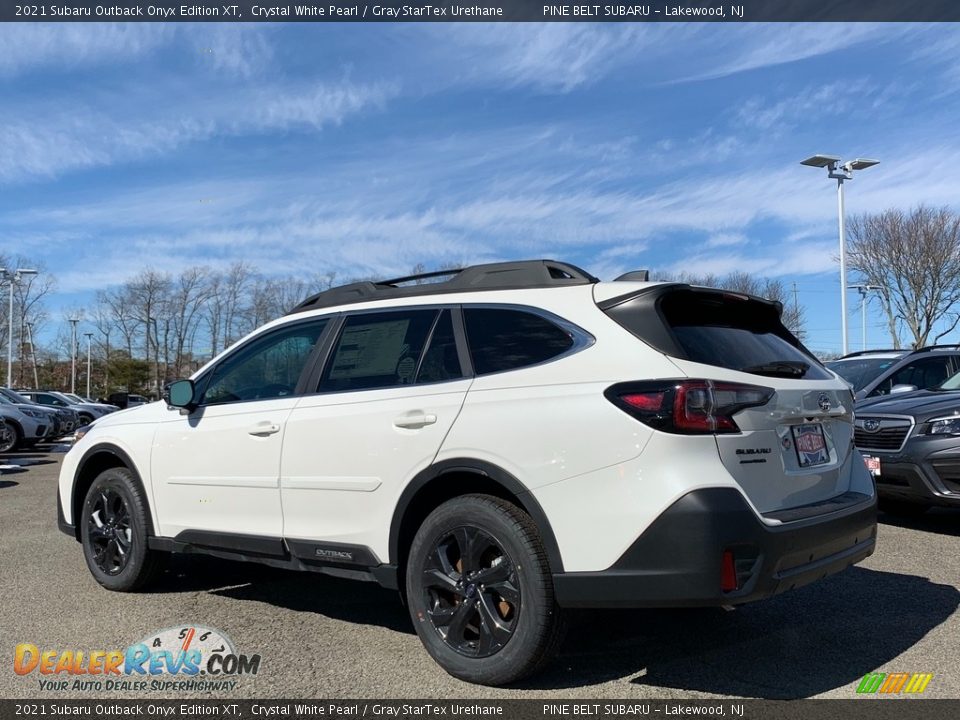 2021 Subaru Outback Onyx Edition XT Crystal White Pearl / Gray StarTex Urethane Photo #6