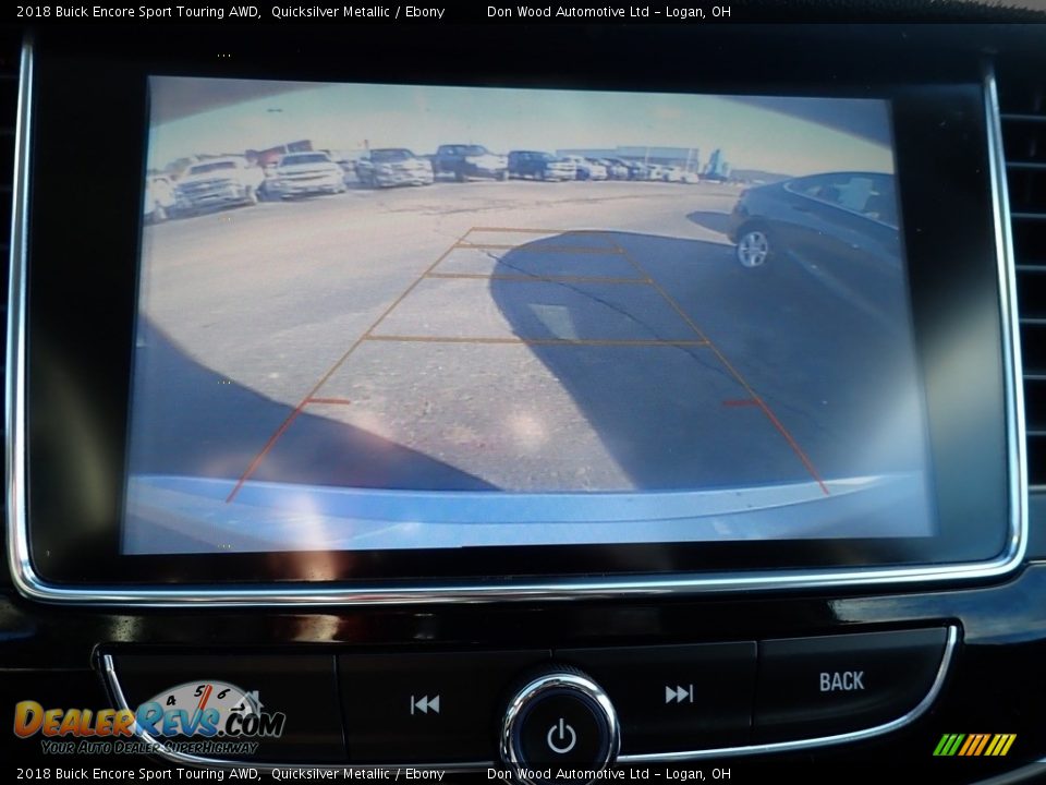 2018 Buick Encore Sport Touring AWD Quicksilver Metallic / Ebony Photo #2