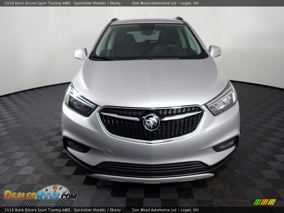 2018 Buick Encore Sport Touring AWD Quicksilver Metallic / Ebony Photo #5