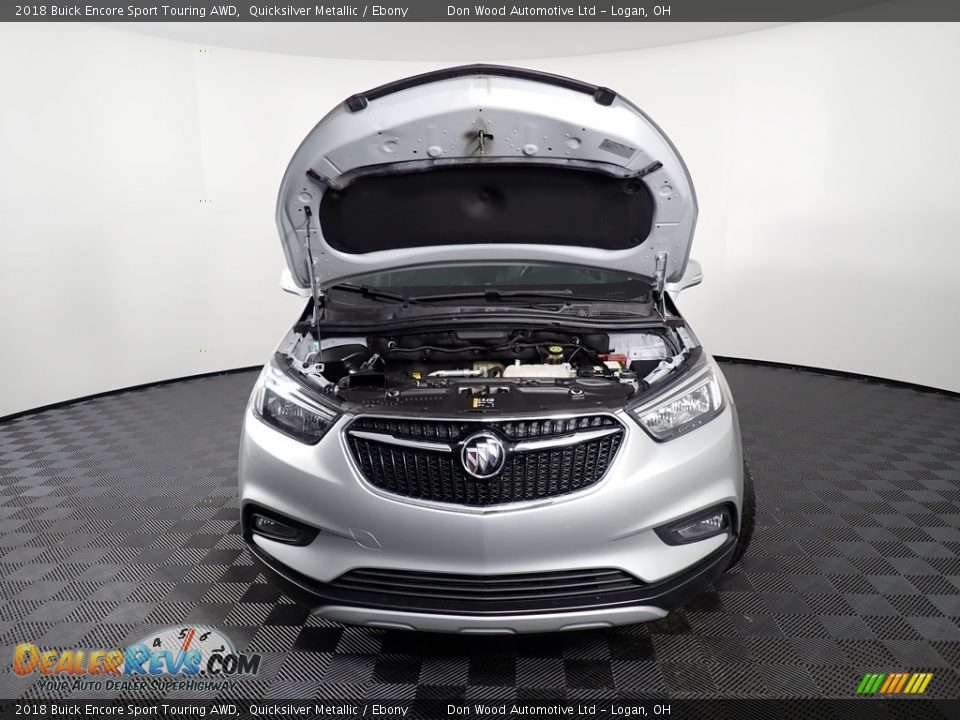 2018 Buick Encore Sport Touring AWD Quicksilver Metallic / Ebony Photo #6