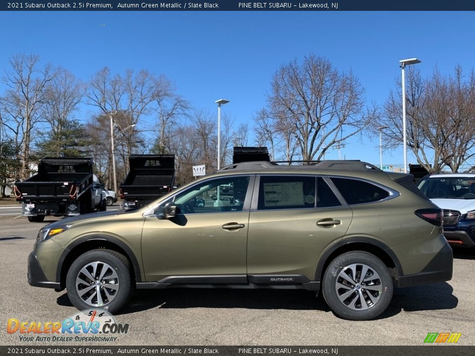 Autumn Green Metallic 2021 Subaru Outback 2.5i Premium Photo #4