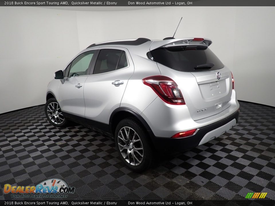 2018 Buick Encore Sport Touring AWD Quicksilver Metallic / Ebony Photo #11