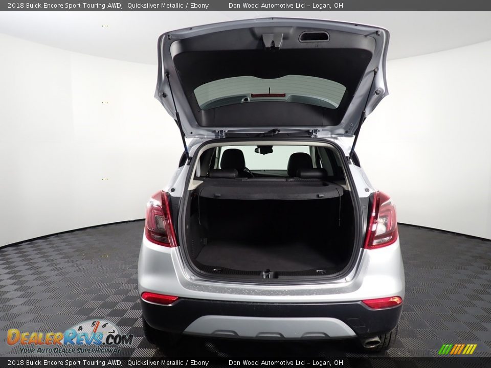 2018 Buick Encore Sport Touring AWD Quicksilver Metallic / Ebony Photo #13