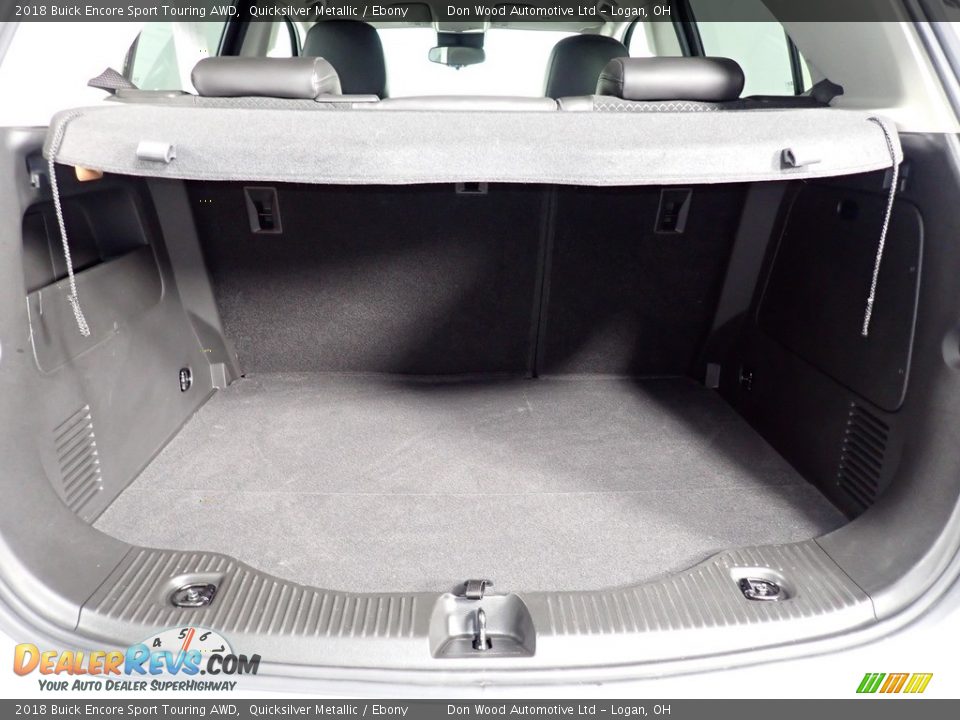 2018 Buick Encore Sport Touring AWD Quicksilver Metallic / Ebony Photo #14