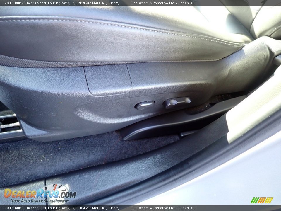 2018 Buick Encore Sport Touring AWD Quicksilver Metallic / Ebony Photo #20