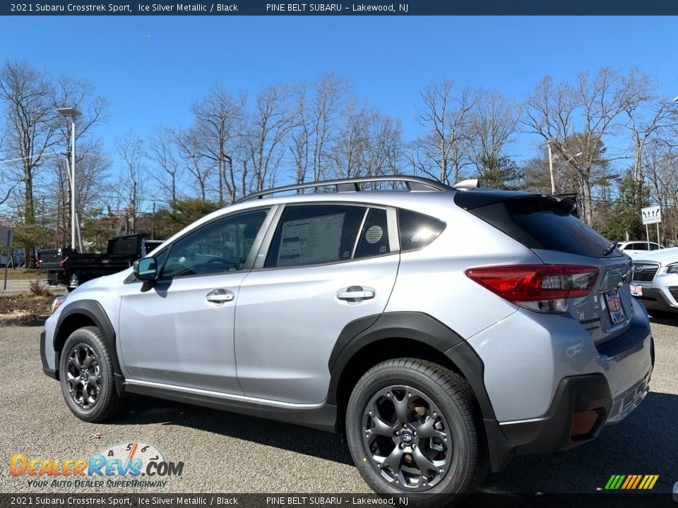 2021 Subaru Crosstrek Sport Ice Silver Metallic / Black Photo #6