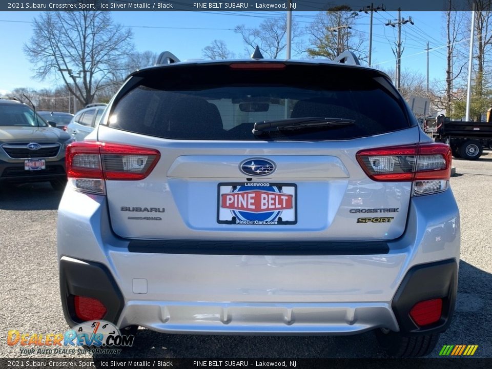 2021 Subaru Crosstrek Sport Ice Silver Metallic / Black Photo #7