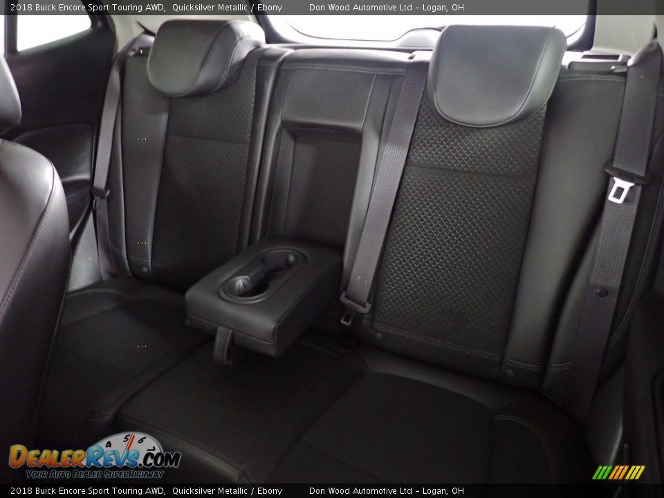 2018 Buick Encore Sport Touring AWD Quicksilver Metallic / Ebony Photo #32