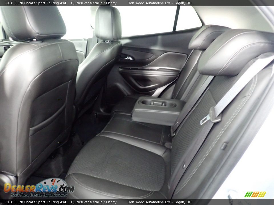 2018 Buick Encore Sport Touring AWD Quicksilver Metallic / Ebony Photo #34