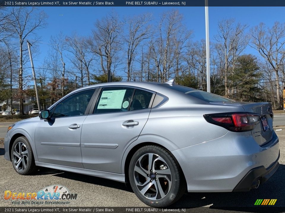 2021 Subaru Legacy Limited XT Ice Silver Metallic / Slate Black Photo #6