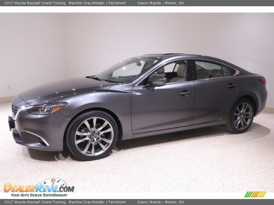 2017 Mazda Mazda6 Grand Touring Machine Gray Metallic / Parchment Photo #3