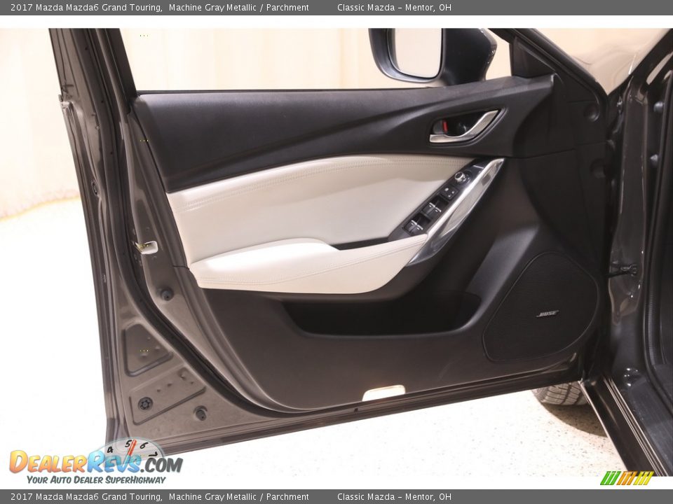 2017 Mazda Mazda6 Grand Touring Machine Gray Metallic / Parchment Photo #4