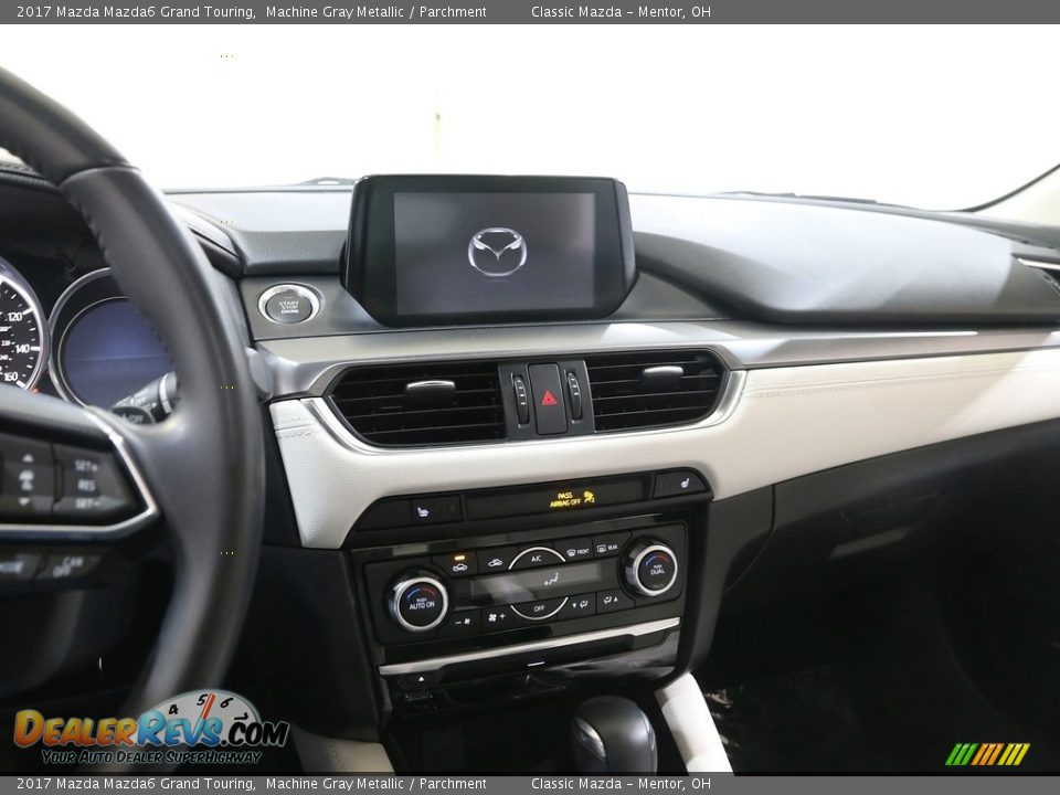 2017 Mazda Mazda6 Grand Touring Machine Gray Metallic / Parchment Photo #9