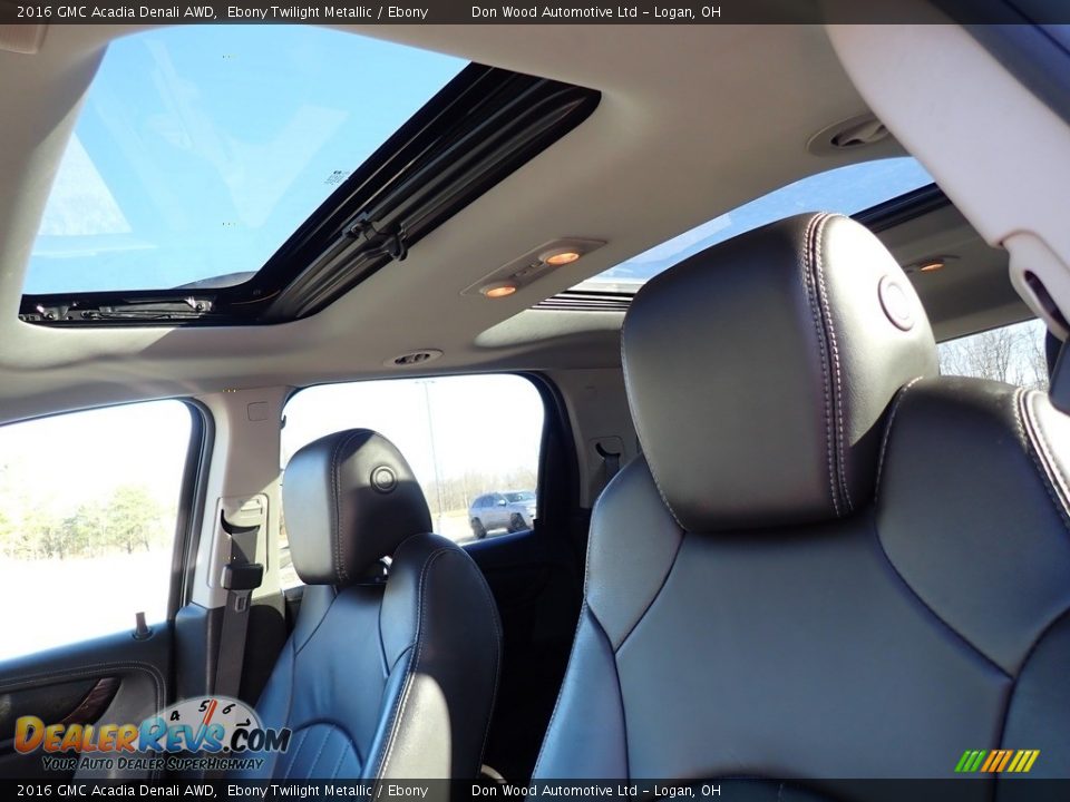 2016 GMC Acadia Denali AWD Ebony Twilight Metallic / Ebony Photo #2