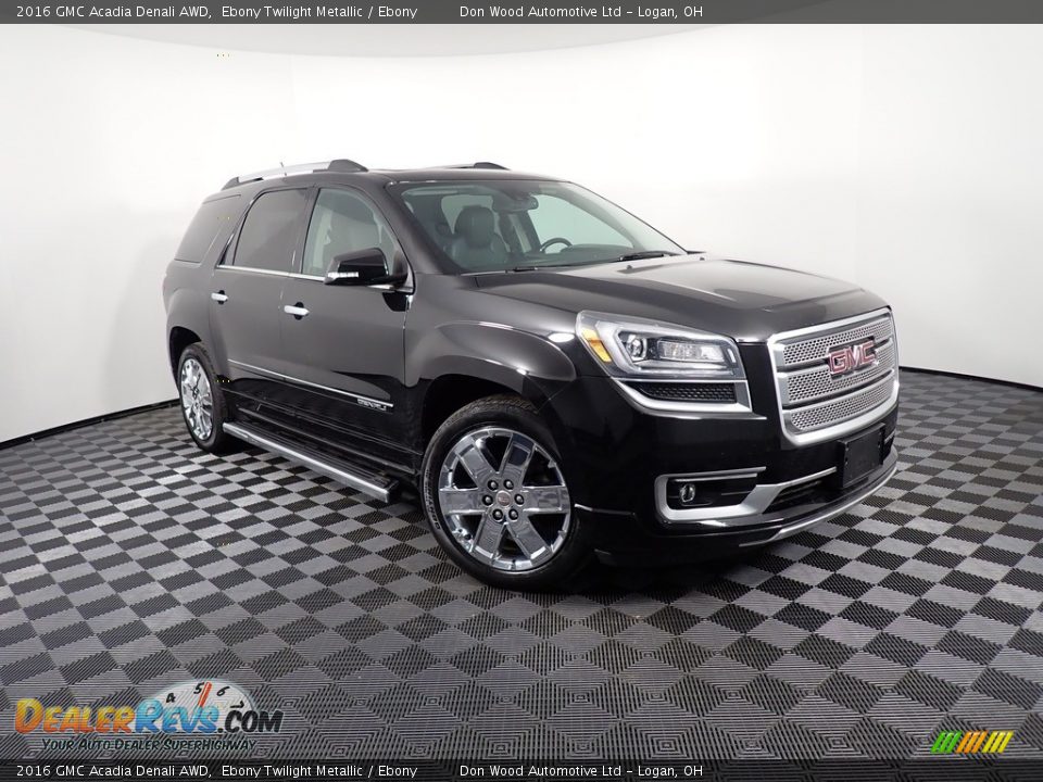 2016 GMC Acadia Denali AWD Ebony Twilight Metallic / Ebony Photo #6