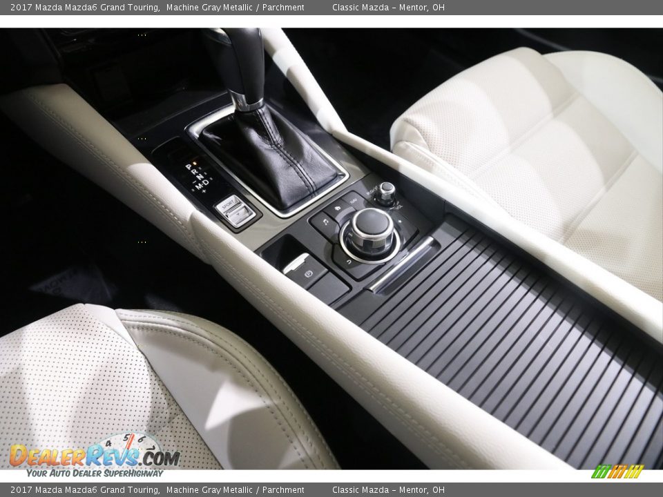 2017 Mazda Mazda6 Grand Touring Machine Gray Metallic / Parchment Photo #15