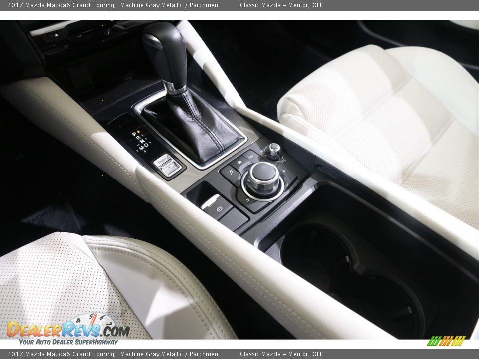2017 Mazda Mazda6 Grand Touring Machine Gray Metallic / Parchment Photo #16