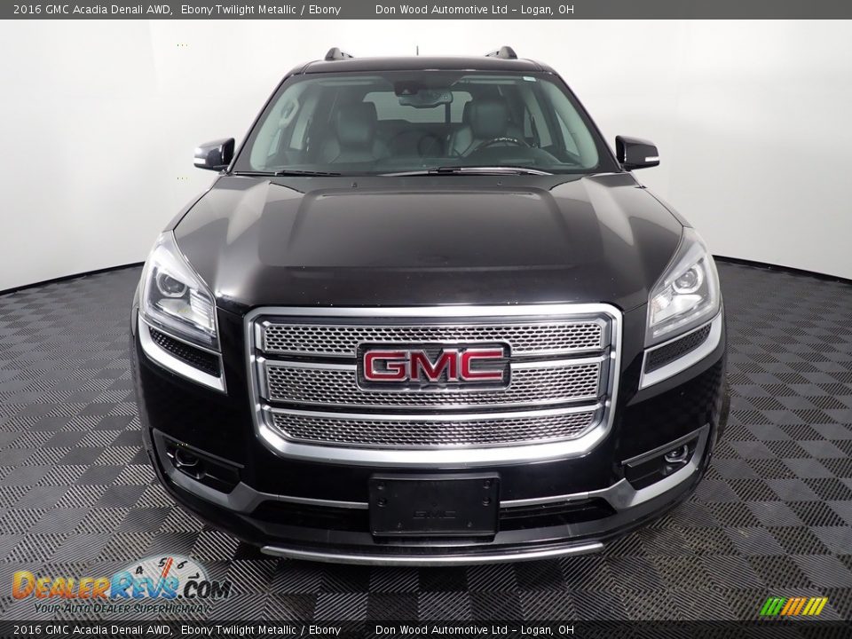 2016 GMC Acadia Denali AWD Ebony Twilight Metallic / Ebony Photo #8
