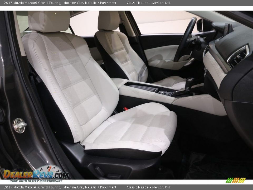 2017 Mazda Mazda6 Grand Touring Machine Gray Metallic / Parchment Photo #17