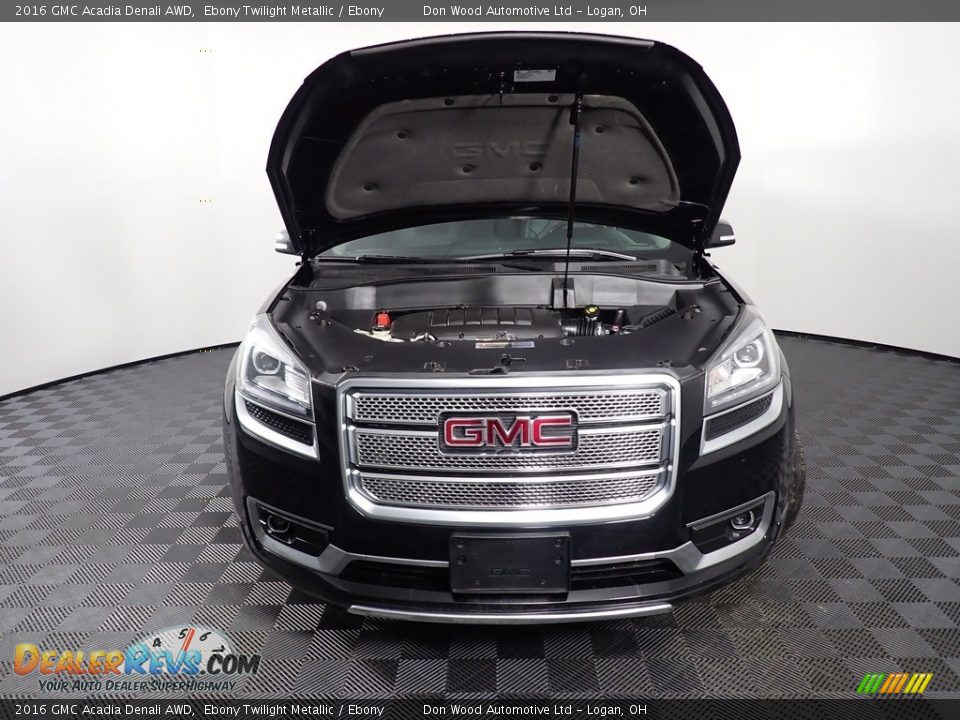 2016 GMC Acadia Denali AWD Ebony Twilight Metallic / Ebony Photo #9