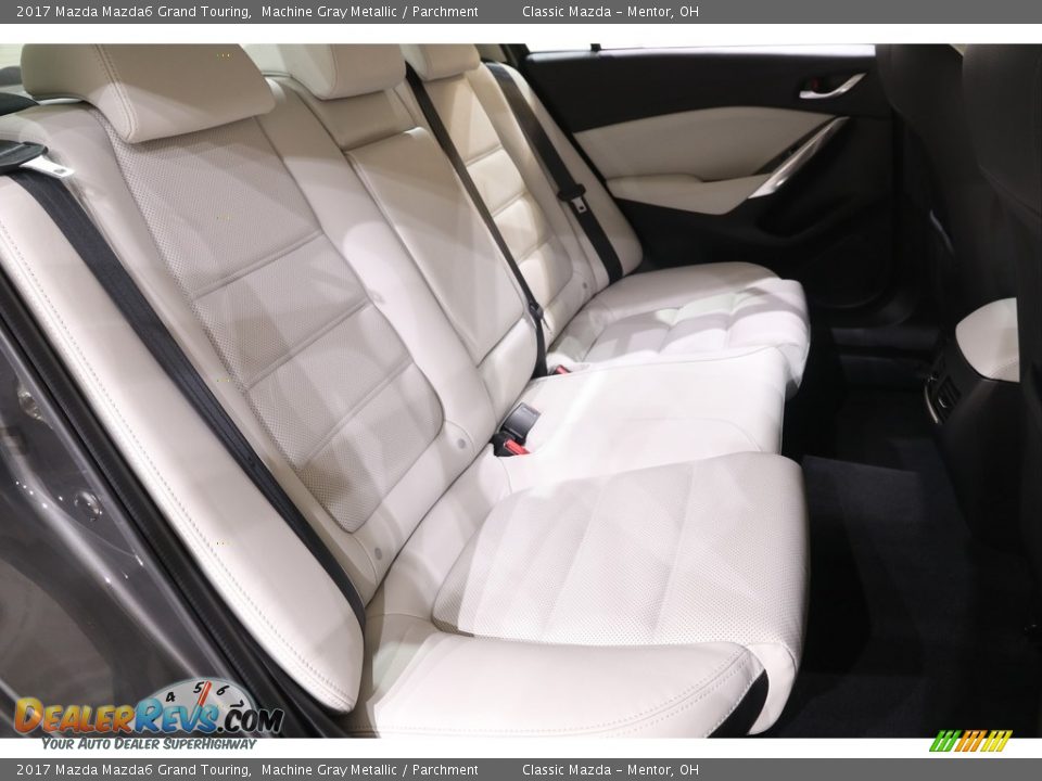 2017 Mazda Mazda6 Grand Touring Machine Gray Metallic / Parchment Photo #18