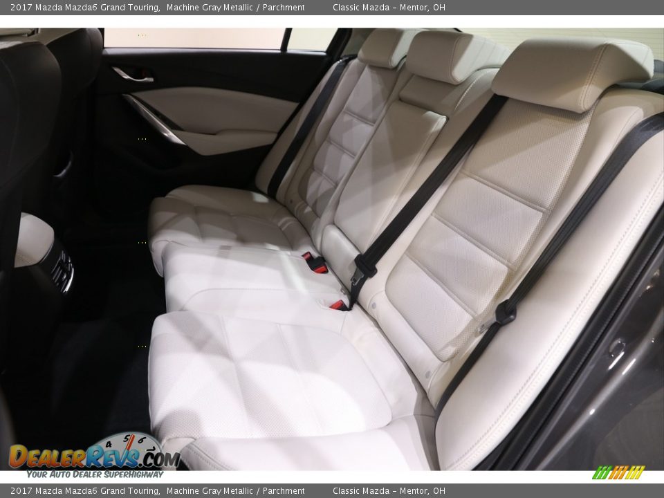 2017 Mazda Mazda6 Grand Touring Machine Gray Metallic / Parchment Photo #19