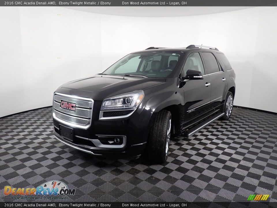 2016 GMC Acadia Denali AWD Ebony Twilight Metallic / Ebony Photo #11