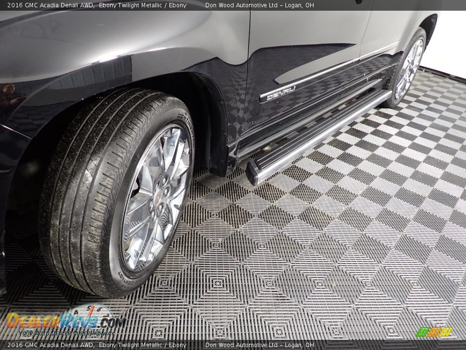2016 GMC Acadia Denali AWD Ebony Twilight Metallic / Ebony Photo #12