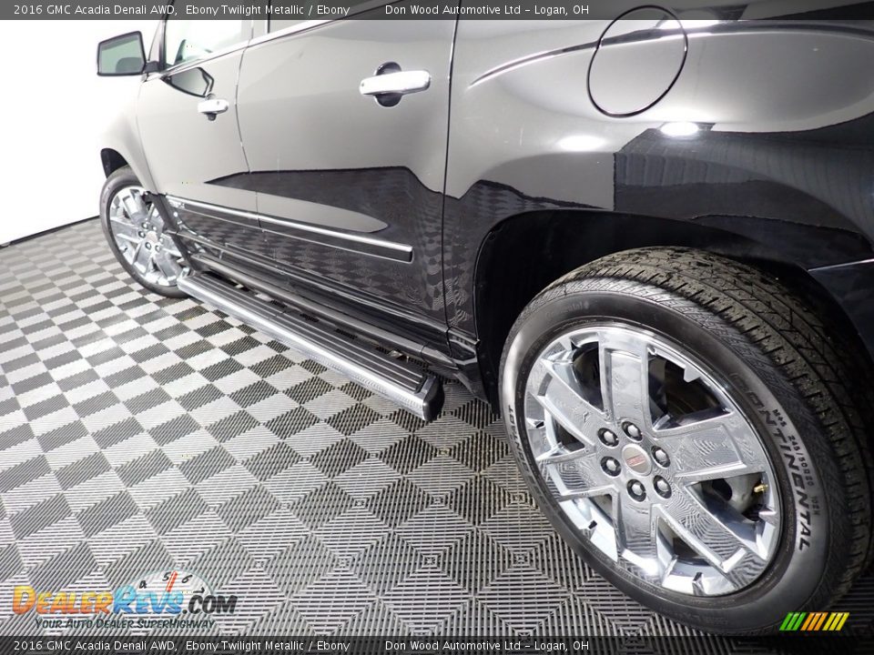 2016 GMC Acadia Denali AWD Ebony Twilight Metallic / Ebony Photo #13