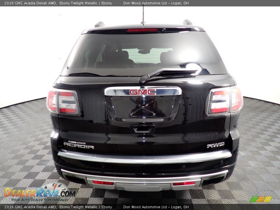 2016 GMC Acadia Denali AWD Ebony Twilight Metallic / Ebony Photo #15