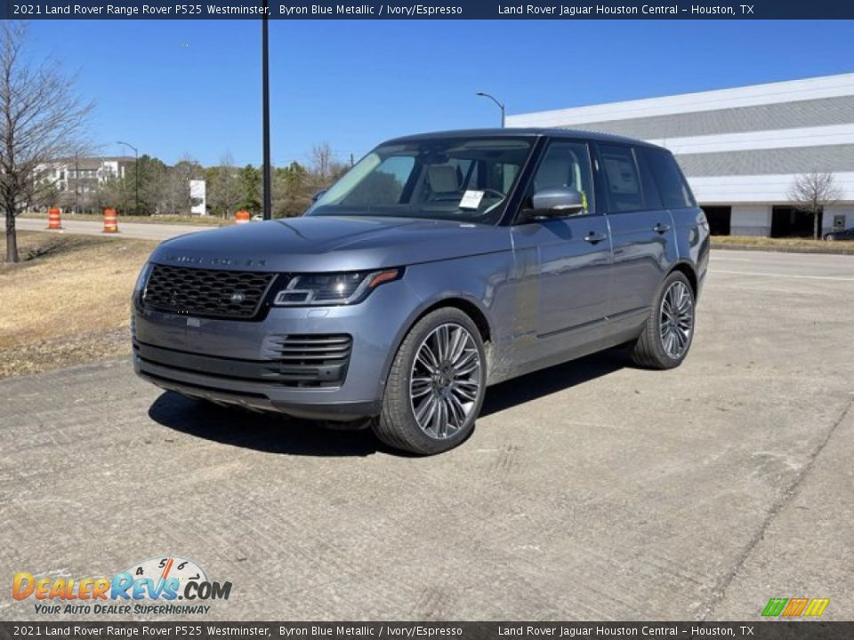 2021 Land Rover Range Rover P525 Westminster Byron Blue Metallic / Ivory/Espresso Photo #1