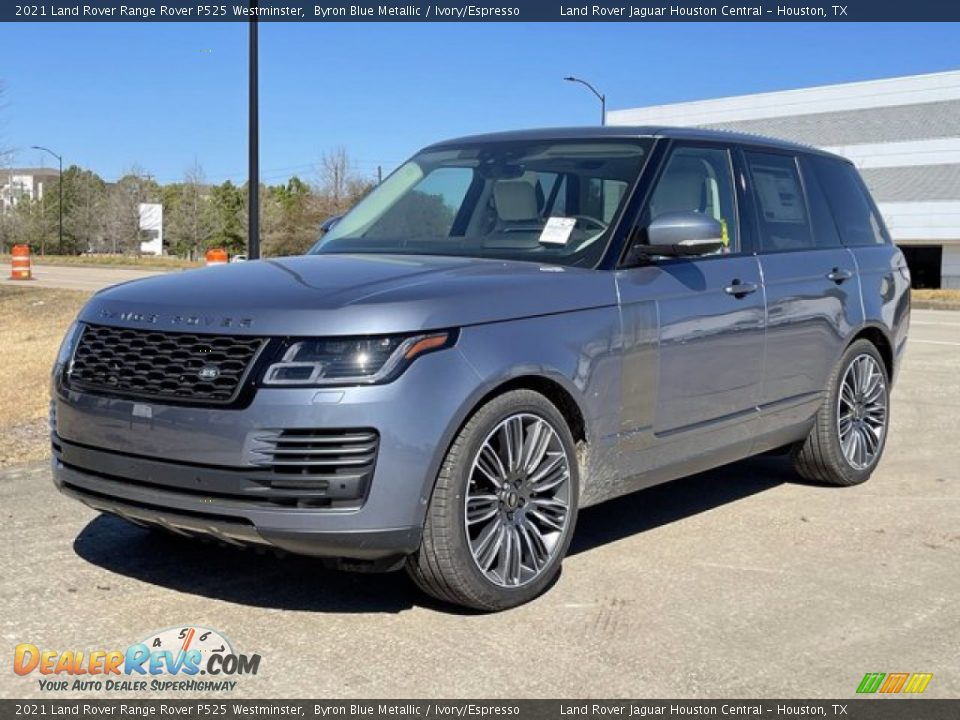 2021 Land Rover Range Rover P525 Westminster Byron Blue Metallic / Ivory/Espresso Photo #2