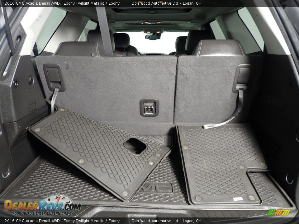 2016 GMC Acadia Denali AWD Ebony Twilight Metallic / Ebony Photo #17