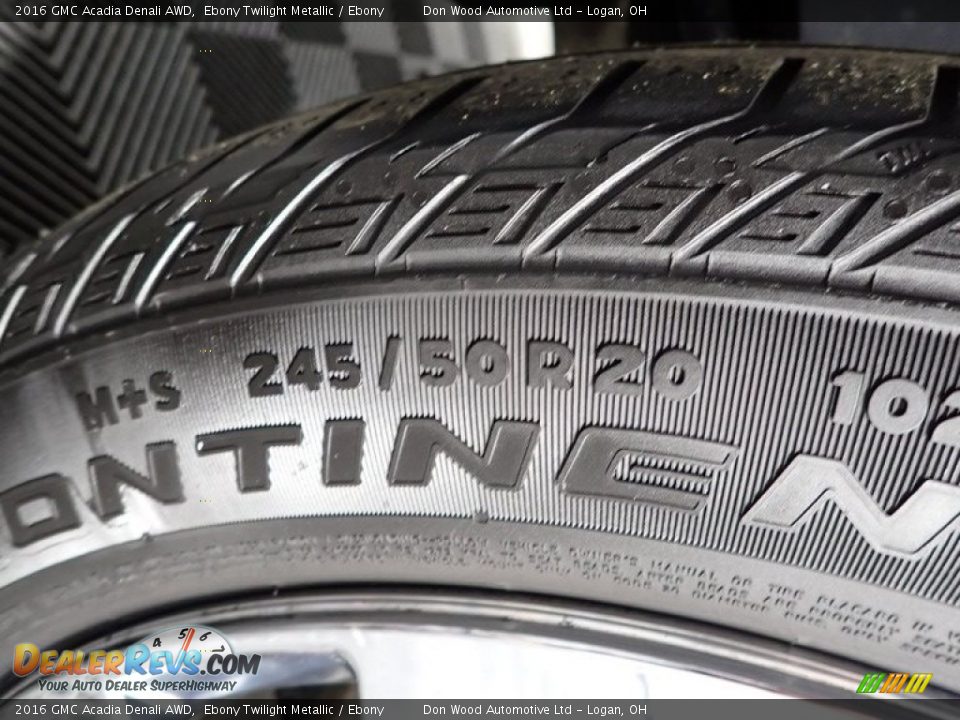 2016 GMC Acadia Denali AWD Ebony Twilight Metallic / Ebony Photo #24