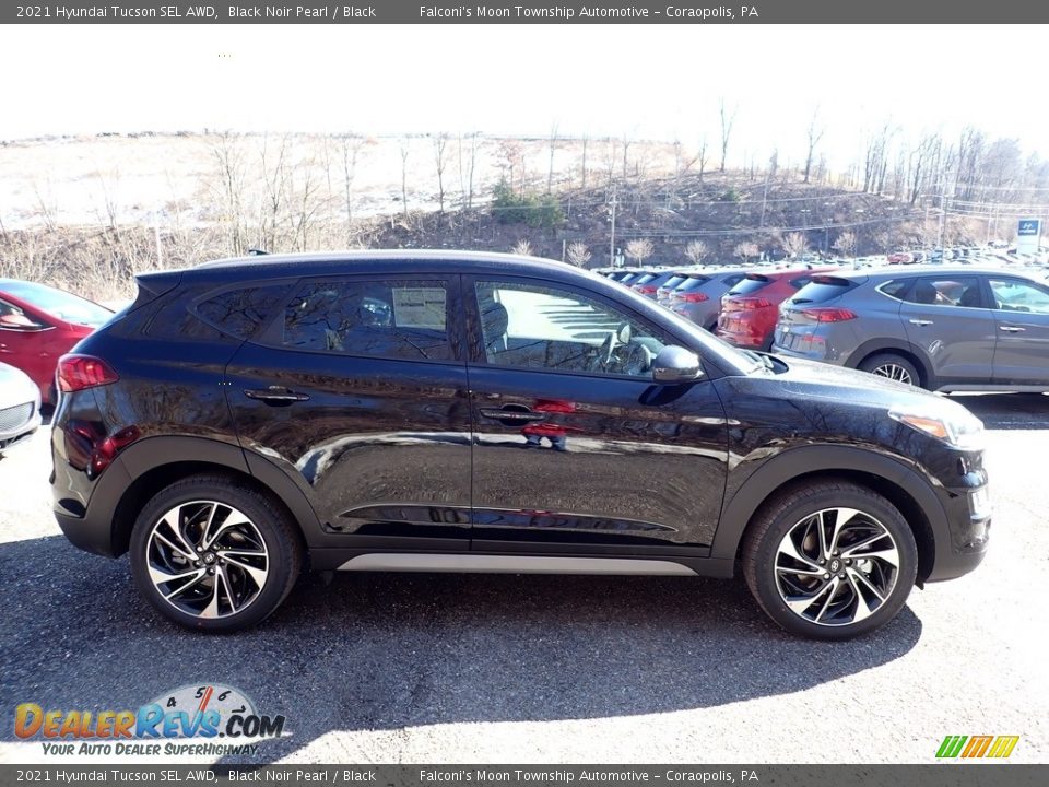 2021 Hyundai Tucson SEL AWD Black Noir Pearl / Black Photo #1
