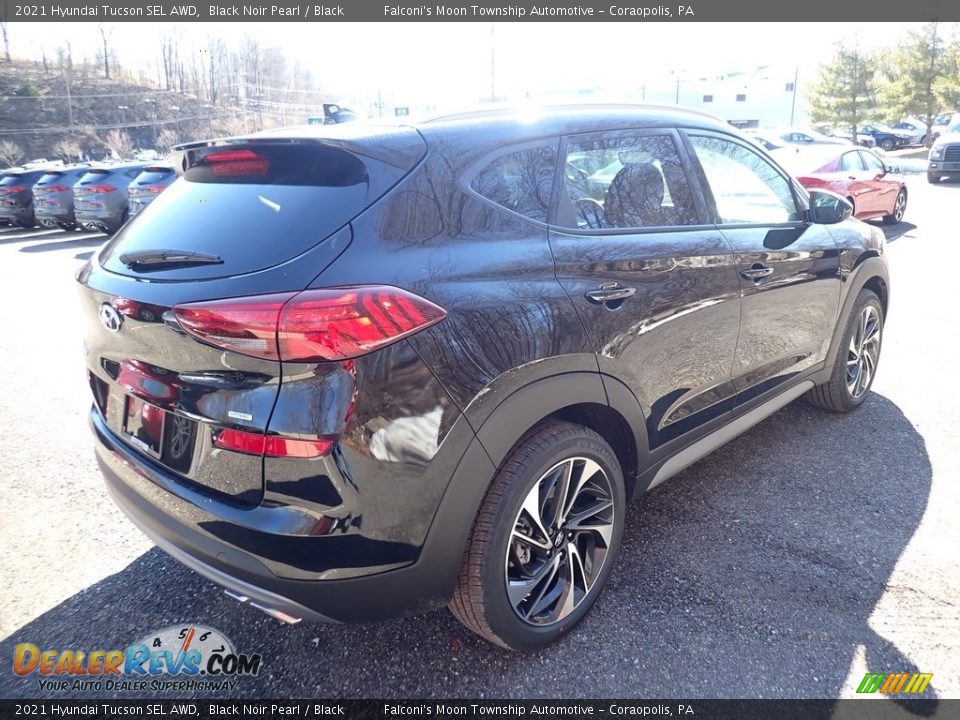2021 Hyundai Tucson SEL AWD Black Noir Pearl / Black Photo #2