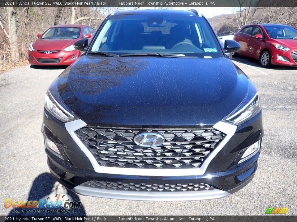 2021 Hyundai Tucson SEL AWD Black Noir Pearl / Black Photo #4